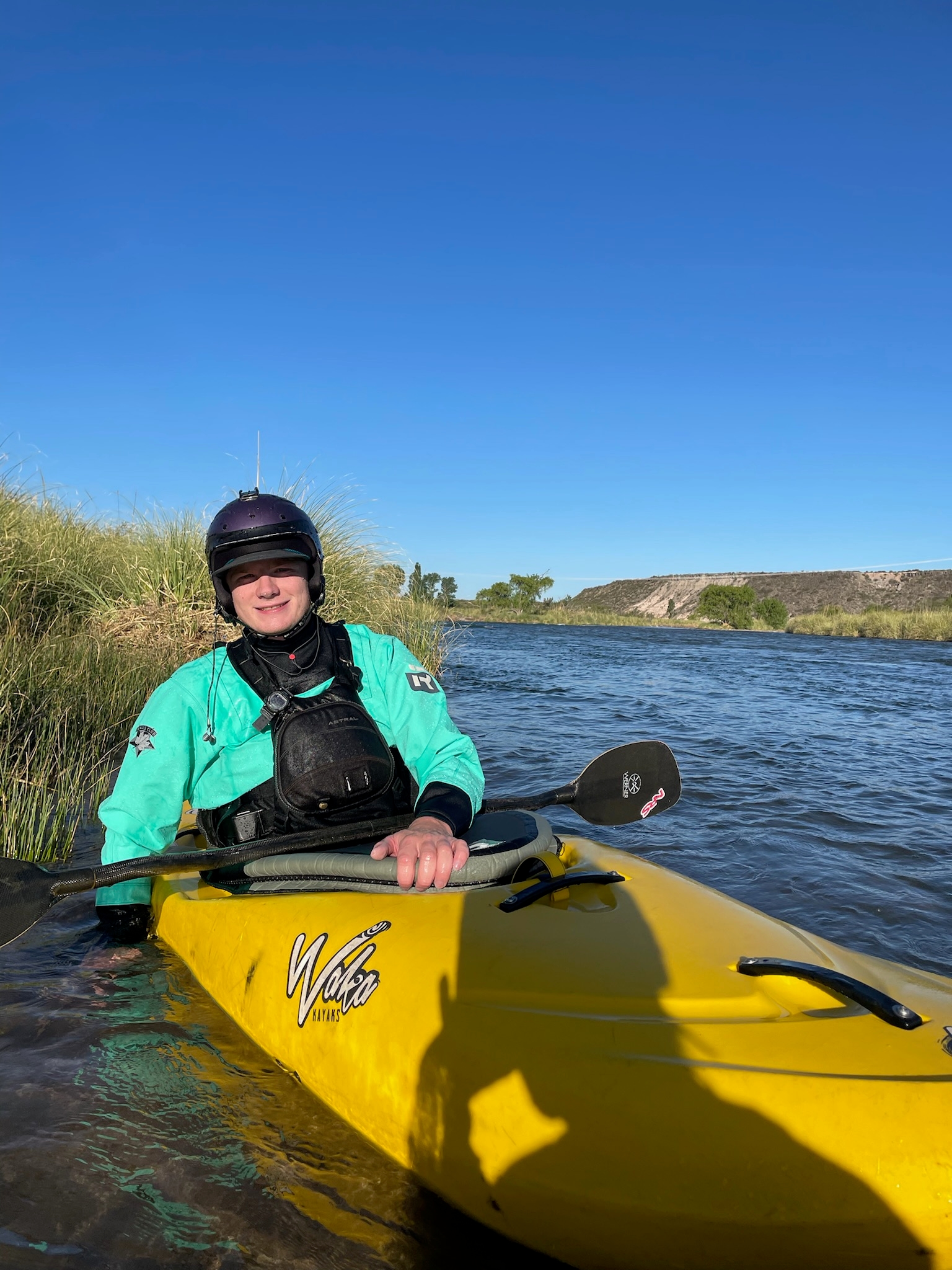 In my kayak
